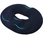 Anillo de asiento, cojín de asiento ortopédico beneficioso para el cóccix y el área íntima, silla de espuma viscoelástica
