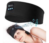 Auriculares para dormir Diadema Bluetooth, Auriculares inalámbricos para diadema Negro