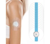 Jtgg WJTG Freestyle Libre 3 Sensor, 45 Piezas Freestyle Libre 2 Apósitos Transparentes Freestyle Libre Para Freestyle Libre 1, 2 Y 3 Sensores Autoa...