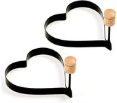 Anillos antiadherentes de panqueques / huevos, juego de 2 regalos para mamá / maestra