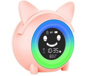 Para niños Dormitorio Niños Reloj de entrenamiento para niños pequeños Despertador Reloj Luces nocturnas para regalos