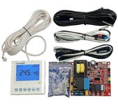 -R200A, universal, controlador de calentador de agua con bomba de calor de fuente de aire, control de calentamiento de aire a agua caliente de la b...