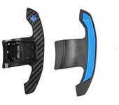 Controles de vehículos de motor para BMW M2 M3 M4 M5 X5M X6M F87 F85 F86 F80 F82 F83 F10 M6 F12 F13 320i carbono Volante del coche Palanca de cambi...