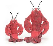 Juguetes de peluche de langosta Larry de 35 cm Animales blandos Camarones Muñecos de peluche Lindos Juguetes de langosta de peluche para bebés Niño...