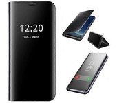 Funda Samsung Galaxy S21 Ultra Clear View con función táctil negra