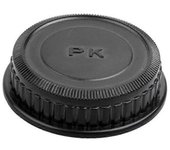 Cubierta de la tapa de la lente de la cámara trasera para el reemplazo de la lente de la montura Pentax K Pk SA