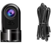 1080P HD 360 Mini ADAS giratorio Dashcam, nueva mini cámara de tablero frontal para automóviles