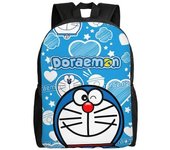 Mochila escolar Doraemon Mochila de dibujos animados Bolso de moda para niños Mochila escolar para estudiantes Mochila de viaje-XTYD7880