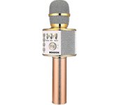 2025Wireless Bluetooth Karaoke Microphone 3-in-1 Portable Handheld Mic Speaker Compatible With All Smartphones Gifts Compatible With Girls Kids Adu