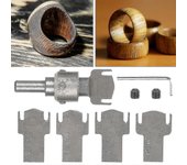 Juego de herramientas para madera de corte múltiple de madera gruesa para fabricante de brocas de anillo - MXBC