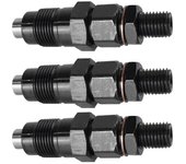Inyectores de combustible de 3 piezas para el motor Kubota D722 D782 D902 Z402 Z482 Z602 G2160 G1800 H1600-53000 16001-53002