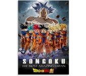 Rompecabezas 1000 Piezas Anime Dragon Ball Z Goku Carteles Madera Niños Juguetes Juego de Descompresión Me5 500 Pieces