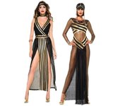 Cleopatra Medieval Disfraces Reales Fiesta de Halloween Faraón Egipcio Antiguo Egipto Princesa Disfraz Banmo 220127 M