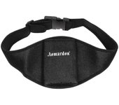 Cinturón de micrófono Instructor de fitness Soporte de micrófono Riñonera ajustable Portador de micrófono-Yvan Negro 38.00X14.00X2.00CM