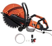 Succebuy Sierra eléctrica para hormigón, 16 pulg., 3200 W 15 A Cortadora de sierra circular con motor máx. 6 in Profundidad de corte ajustable