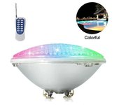 Yuxin Iluminación LED para piscinas, luz para piscina Par56 Rgb de 18w