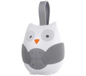 Tsim Chupete de sonido para dormir para bebés, máquina de ruido de búho Máquina de sonido auxiliar para dormir de chupete para bebés con temporizad...