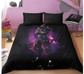 F17 3d Fortnite 2/3pcs Juego de cama Funda nórdica Funda de edredón Funda de almohada Niños Regalos para adolescentes US FULL 200x230cm