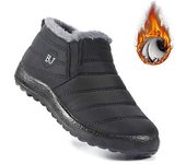Zapatos Zapatos de invierno ligeros para hombre Botas de nieve para mujer Calzado de invierno impermeable Botines de invierno unisex sin cordones B...