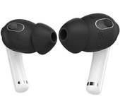 AHASTYLE PT66-3 Compatible para Apple AirPods 3 Almohadillas de reducción de ruido Funda de silicona, L Negro
