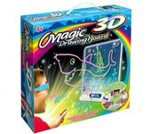 Tablero de dibujo mágico 3D con lápiz Sketchpad Tableta Efectos de luz Tablero de rompecabezas Regalos para niños Luces LED Luces Luces de dibujo d...