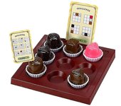 Chocolate Puzzle Ajedrez Juego de Posicionamiento Lógico Intelectual Iq Pensamiento Juego de Mesa Juguetes Educativos para Niños sin caja