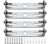 4 piezas Soporte de accesorio de techo 105mm Accesorios de luz colgante Lámpara de techo Lámpara de techo Luz de techo Placa base Placas de lámpara...