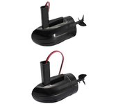 1pair para Flytec 2011-5 pesca Rc barco motor para 2011-5 barco de cebo mejorado, lado izquierdo y lado derecho