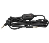 Guangzhou Yunlong Trading Co., Cable De Auriculares Para Juegos Cable De Auriculares Tejido Con Control De Volumen E Interruptor De Silencio Para L...