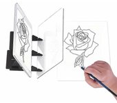 Proyector óptico Tablero de dibujo Herramienta de dibujo DIY Herramienta de trazado Asistente basado en cero para principiantes y niños