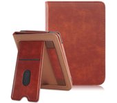 Para Kobo Clara Color/Clara 2E Case, ranuras para tarjetas, soporte, correa de mano, cuero PU, cubierta de e-reader Multicolor Style B