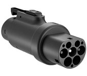 Iec62196 Tipo 2 a Sae J1772 Tipo 1 Adaptador EV Convertidor de carga 250v 32a Tipo 2 a Tipo 1 Adaptador convertidor de cargador