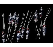 10pcs / lot 3mm 5mm Mercury Switch Tilt Switch Unidirectional Sensor Switch On / off