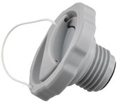 Accesorios Válvula de Tornillo para Piscina Tapa Top P05767 compatible con Accesorios para Piscina Gris