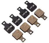 4 pares de pastillas de freno de disco de bicicleta de resina para pinza Magura MT5 MT7, Sport EX negro