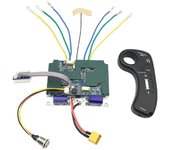 10S 24/36V Doble Correa Accionamiento del Motor del Motor ESC 2.4G del Control Remoto Controlador de Longboard de la Patineta Eléctrica (para HUB) ...