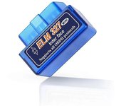 Para AMG Mercedes Benz W212 W222 W221 W220 W211 W210 W213 W202 W204 W205 Bluetooth ELM327 OBD2 Scanner Android Herramientas de diagnóstico Blue