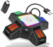 Adaptador de ratón y teclado INF para Switch, Xbox One, PS3/4