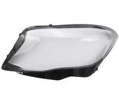 Lado izquierdo para W156 GLA Clase 2015-2019 Cubierta de la lente del faro Pantalla de la lámpara de la pantalla de la pantalla de la luz Transparente