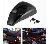 Tapa de batería del lado izquierdo negro de la motocicleta para Harley Sportster XL883 XL1200 2004-2013 12 11 10 09 08 07 06 05