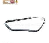 Compatible BMW X1 F48 2019-2020 Faro delantero Cristal Cubierta de lente lado del pasajero izquierdo +Manual