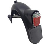 Scooter eléctrico guardabarros trasero guardabarros traseros para Max G30 G30d Water Baffle Rear Shield Splash G negro