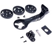 "Soporte GPS para bicicleta Garmin Trek Madone Madone SLR7/9 de alta calidad - Negro, 95/105 mm, 55 g" Short version-95mm
