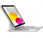 Funda con teclado retroiluminada para Ipad de 10.ª generación (10,9 pulgadas) - Carcasa inalámbrica con teclado y tr multitáctil