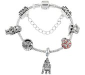 Yoda Bb8 R2d2 pulsera pulsera fiesta pulsera pulsera para hombres mujeres
