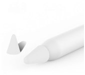 8 piezas de tapa protectora de punta / punta de lápiz de silicona para dibujar sin ruido para Apple Pencil 1ª/2ª escritura antideslizante de reemplazo