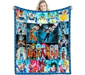 v1016 Nuevo producto 3D Anime Dragon Ball Series Flannel Manta Siesta Manta Aire Acondicionado Manta Impresión Digital Mejor Regalo tyy1016 100x125...