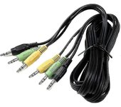 Conector Trs 3 en 1 de 3,5 mm para computadora con altavoz de cable O de 5.1 canales Accessories_Good calidad