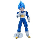 Estatuas de la figura de Vegeta de 11 pulgadas Figura Dbz Super Saiyan Colección Regalos Decoración del hogar Adornos de escritorio Blue