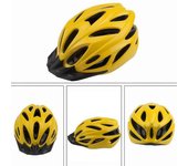 Cascos de bicicleta para adultos Casco de ciclismo Bicicleta Casco de bicicleta de montaña Accesorios para casco de bicicleta Amarillo
